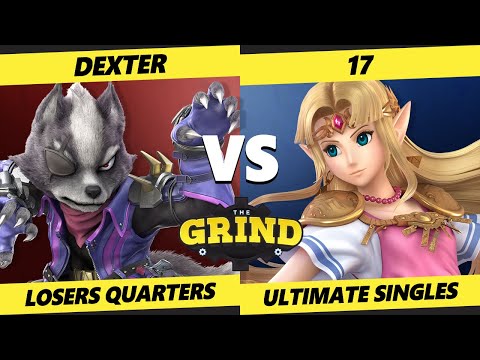 The Grind 163 Losers Quarters - Dexter (Wolf) Vs. 17 (Zelda) Smash Ultimate - SSBU
