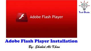 Flash Player download and  Install