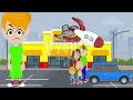 Daisy Destroy Chuck E Cheese On Caillou Birthday Grounded