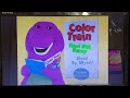 Barney Now I Know My ABC S 2004 DVD Menu Walkthrough