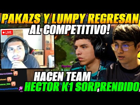 😲PAKAZS and LUMPY return to competitive play together😲k1 surprised