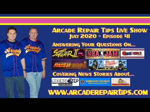 Arcade Repair Tips - Live Show - Episode 41
