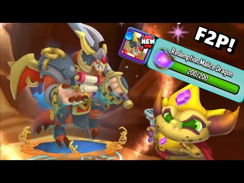 Summoning the REDEMPTION MALICE DRAGON F2P + Hatching QWEEN POTATORTURE DRAGON - DC #30