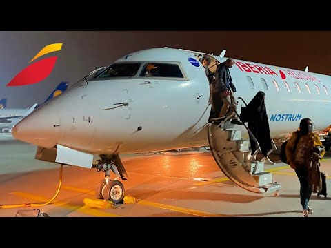 Miniatura de YouTube para Iberia Canadair (Bombardier) Regional Jet 1000