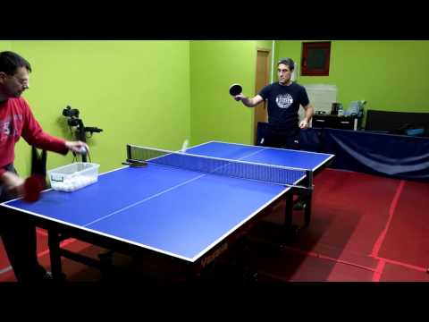 Saša Rajlić - prvi sat učenja stonog tenisa - forhend