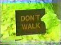 Classic Sesame Street Big Bird And A Don T Walk Sign