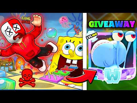 You Lose, You Giveaway PRISMATIC In SpongeBob Tower Defense..