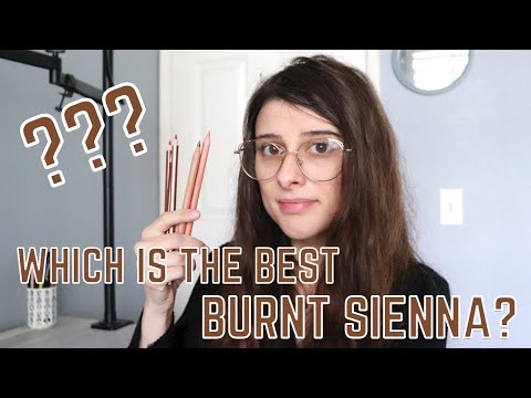 THE BURNT SIENNA PHENOMENON | Investigation at The Desk Corner: Comparing Burnt Sienna Across Brands