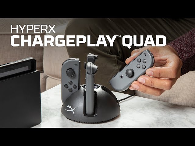 Video Teaser für Joy-Con™ Ladestation für Nintendo Switch – HyperX ChargePlay™ Quad