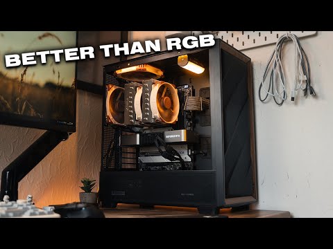 Wood You Game on this Gaming PC🪵 (Antec Flux Build)