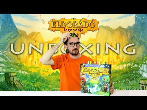 UNBOXING  Eldorádó legendája társasjáték (exkluzív kiadás) - reflexshop
