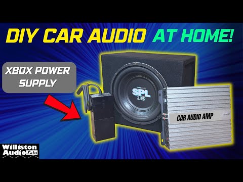From Gaming to BASSHEAD: Xbox Power Supply Car Audio Hack