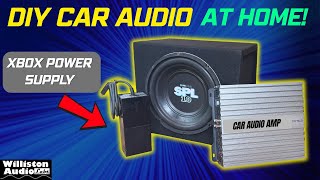 From Gaming to BASSHEAD: Xbox Power Supply Car Audio Hack