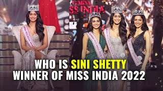 Karnataka Sini Shetty Crowned Femina Miss India 2022