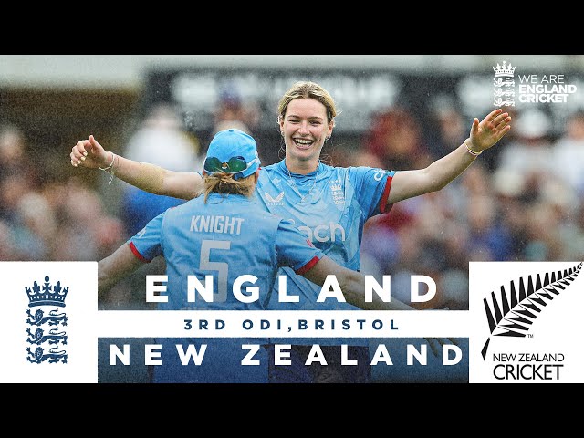 Lauren Bell Claims 5-37! | Highlights – England v New Zealand | 3rd Women’s Metro Bank ODI 2024