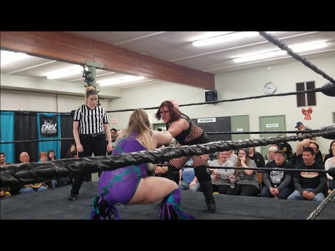 Bambi Hall vs Riea Von Slasher - ECCW Wrestling with Hunger Games 07.12.2019 ECCW Woman's Title Bout
