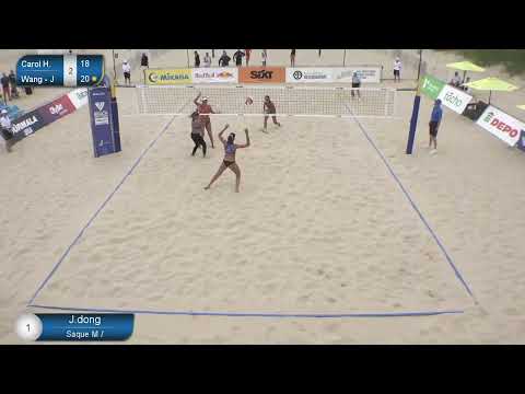 Carol Horta/ Rebecca( BRA) x J  Dong/ Wang (CHN)