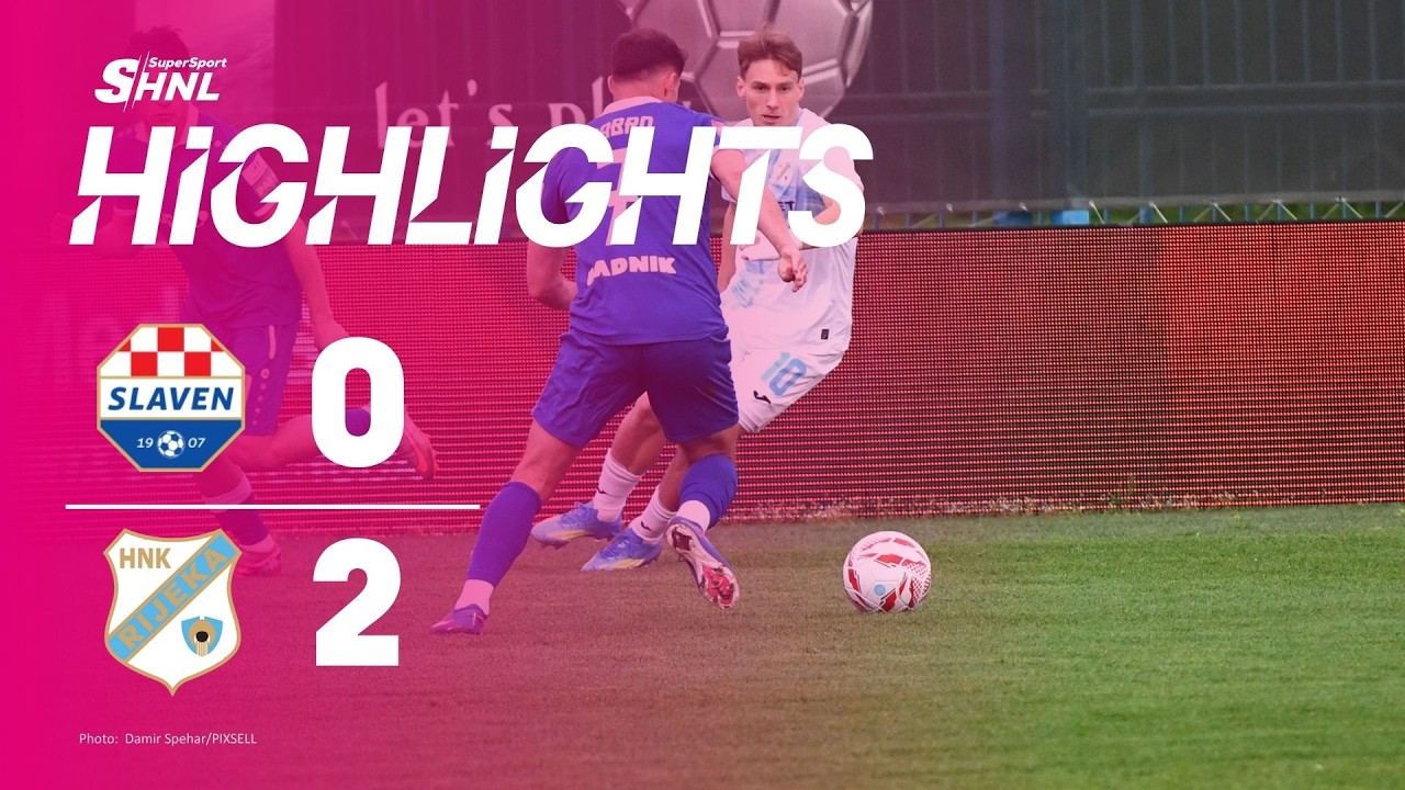 NK Slaven Belupo vs HNK Rijeka Highlights