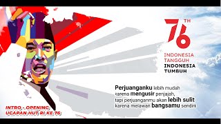 Download lagu Ucapan HUT RI ke 76 | INTRO OPENING mp3