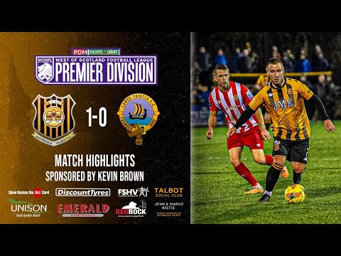 Auchinleck Talbot 1-0 Largs Thistle | WOSFL Premier Division | 15/11/2023