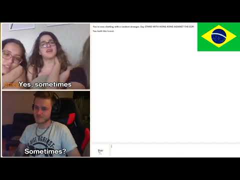 Surprising Brazilians on Omegle by Speaking Portuguese