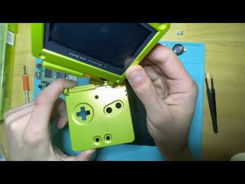 GBA SP Shell Swap and give the device sound again