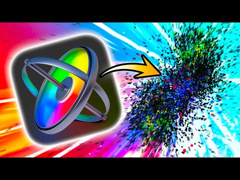 Blow up stuff with particles in Apple Motion