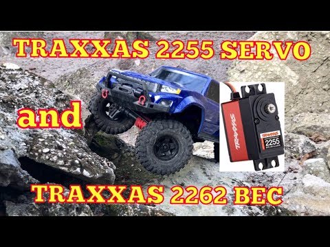 Traxxas 2255 400oz servo with BEC install and test