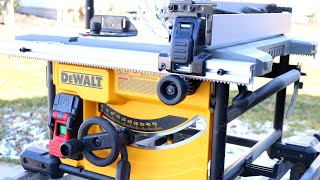 Dewalt Table Saw Review. Looking at the new updated Compact Dewalt DWE7485 Table Saw
