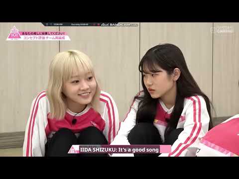 [PRODUCE48] Yahagi Moeka And Her Team Makes Welcomes Iinuma Anthonny in 'SHOOT!' Team!