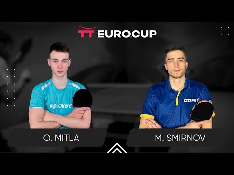 12:50 Oleksii Mitla -  Mykyta Smirnov 11.03.2024 TT Euro.Cup Ukraine Master. TABLE 4