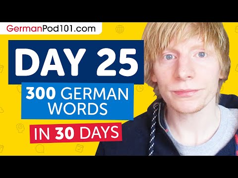 Day 1 10 300 Learn 300 German Words in 30 Days Challenge