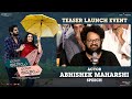 Actor Abhishek Maharshi Speech @ PAPA Teaser Launch Event  | Naga Shaurya | Malvika Nair