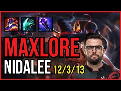 MAXLORE - NIDALEE vs HECARIM Jungle - EUW Challenger - Patch 11.5