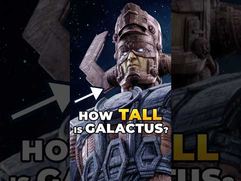 How Tall is GALACTUS?