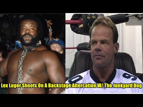 Lex Luger Shoots On A Backstage Altercation W/ The Junkyard Dog