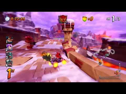 Crash™ Team Racing Nitro-Fueled Beenox Crate Location: Barin Ruins