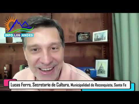 Lucas Ferro, Secretario de Cultura, Municipalidad de Reconquista, Santa Fe