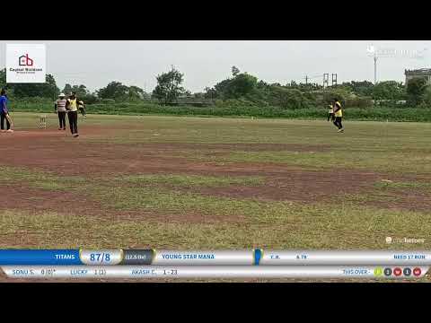 Live Cricket Match | YOUNG STAR MANA vs TITANS | 16-Aug-23 06:30 PM 13 overs | SURYA CUP SEASON 3 |