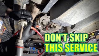DIY JEEP WRANGLER JKU TRANSFER CASE SERVICE   Tips and Tricks