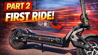 FIRST RIDE on the Teverun Fighter Supreme 7260r v5