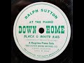 Ragtime Piano Solo: Ralph Sutton / Black & White Rag / 1949