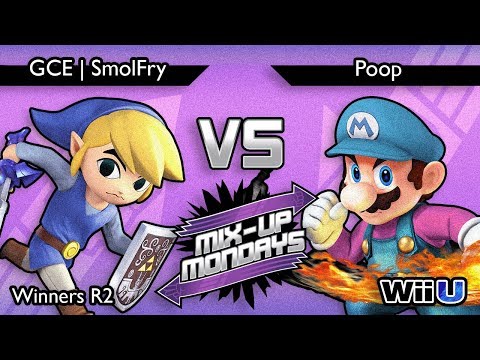 MuM XVI - SmolFry (Toon Link) vs Poop (Mario, Roy) WR2 - Smash Wii U