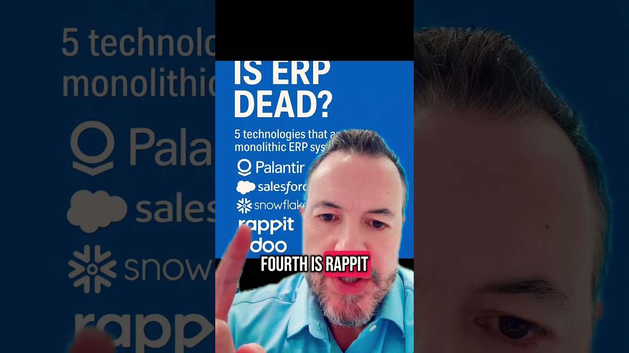 Is ERP software dead? Here are 5 technologies that might be killing them.