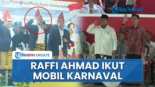 Raffi Ahmad hingga Zita Anjani Ikut dalam Mobil Karnaval, Langsung Hormat saat Lewati Prabowo