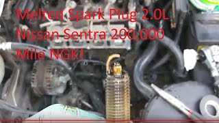 How to replace 07 08 Nissan Sentra Spark Plugs "Oil Leak"