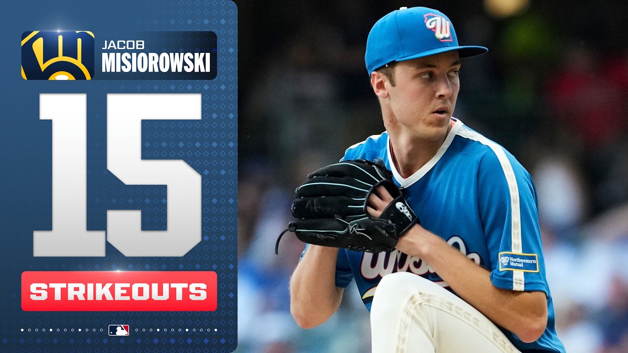 ALL 15 STRIKEOUTS! Jacob Misiorowski sets admirable career high! (Most Ks by ANY pitcher in 2026 🔥)