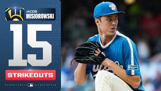 ALL 15 STRIKEOUTS! Jacob Misiorowski sets admirable career high! (Most Ks by ANY pitcher in 2026 ????)