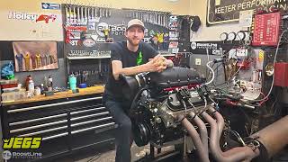 BL408JLB Street-Strip Series 408 ci. GM Gen IV LS Long Block Engine - video thumbnail 2
