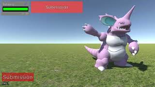 Pokémon Battle U: Nidoking Moves (Gen I)